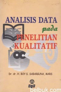 Analisis Data Pada  penelitian Kualitatif