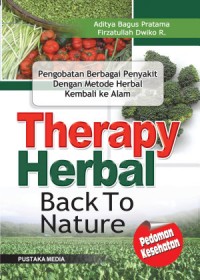 Therapy Herbal Back to Nature