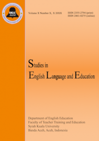 Studies in English Language and Education (SiELE) Volume 8, Nomor 3 Tahun 2021