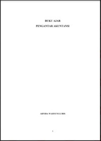 PENGANTAR AKUNTANSI