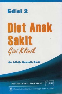 Diet Anak Sakit Gizi Klinik