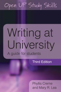 Writing At University : A Guide For Students