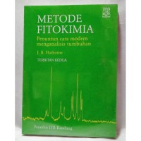 Metode Fitokimia Penuntun Cara Modern Menganalisis Tumbuhan