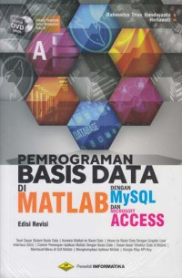Pemrograman BASIS DATA dengan MATLABMySQL dan Microsoft ACCESS